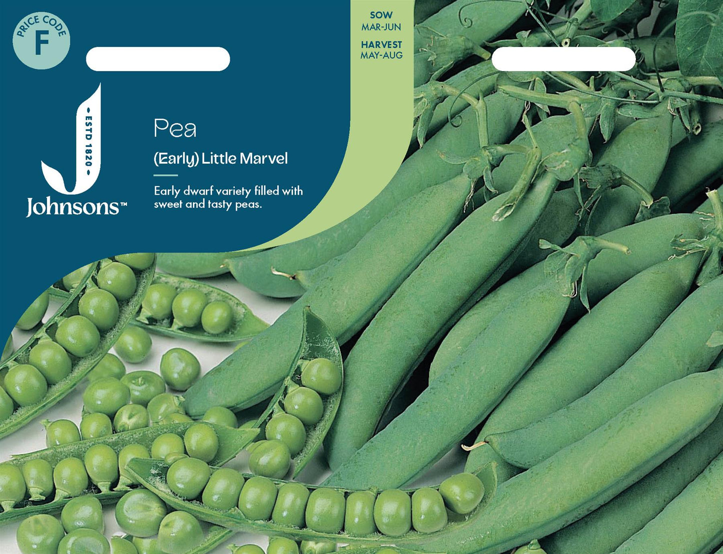 Johnsons - Pea (early) Little Marvel - 300 Seeds