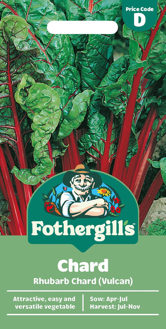 Fothergills Chard Rhubarb Chard (Vulcan) Seeds