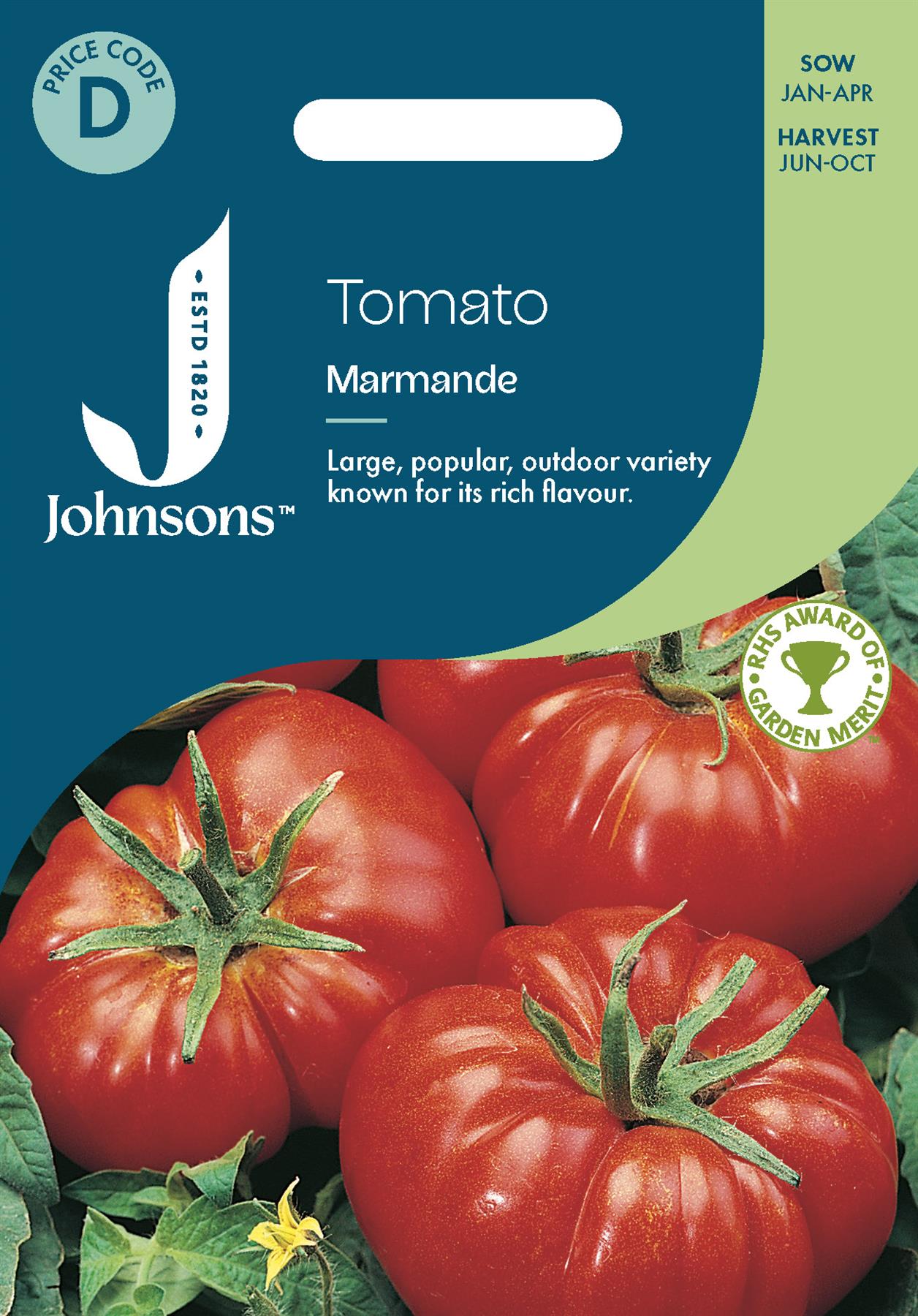 Johnsons - Tomato Marmande - 30 Seeds