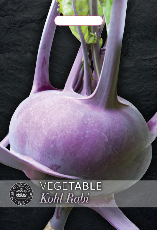 Thompson & Morgan Kew Vegetable Kohl Rabi Kolibri F1 Hybrid - 35 Seeds