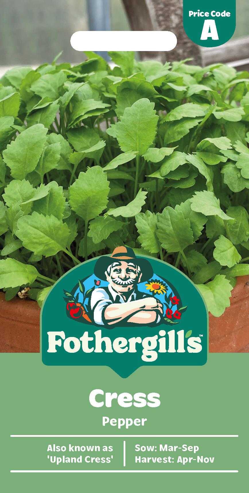 Fothergills Pepper Cress Seeds