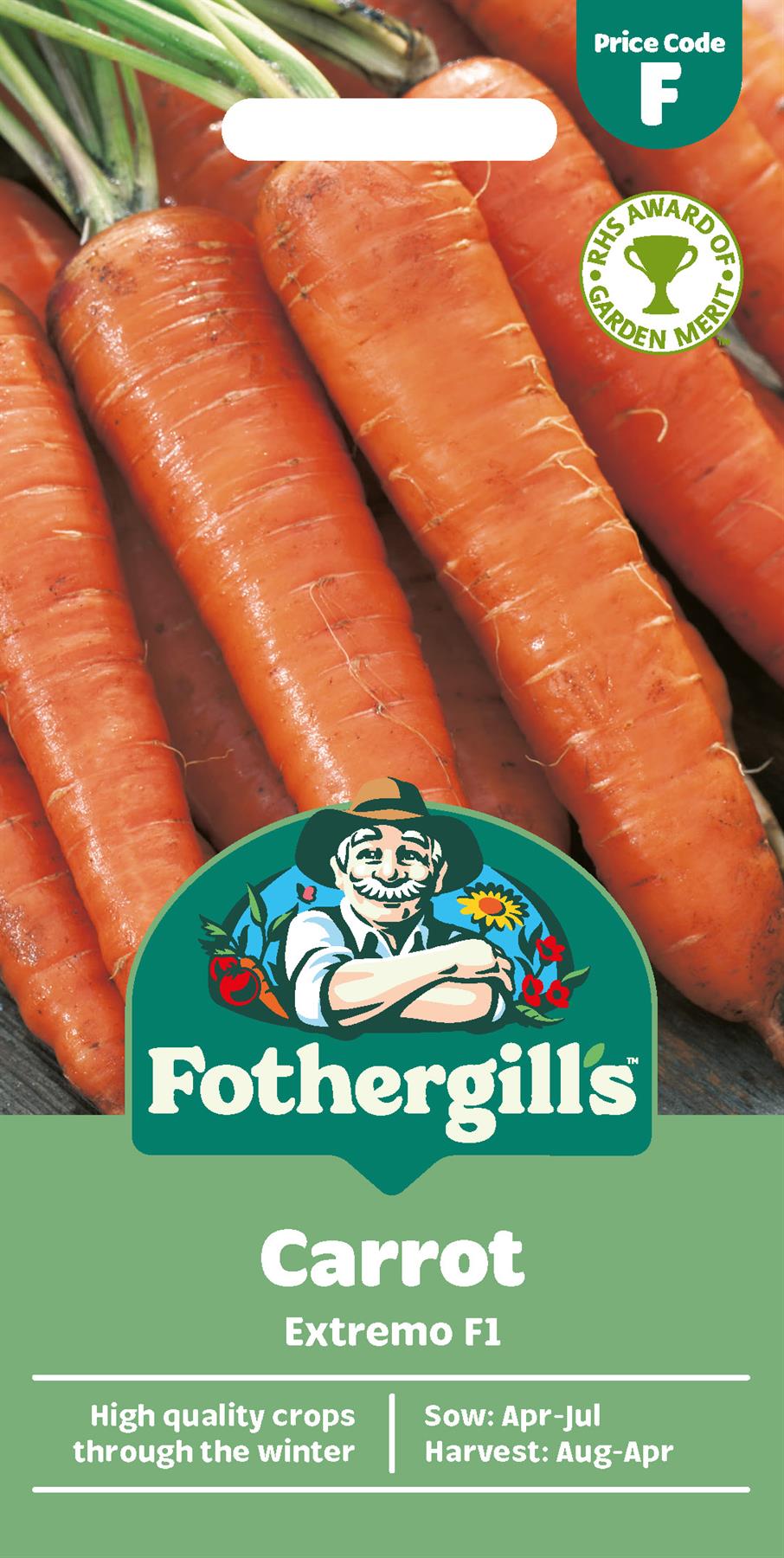 Fothergills Carrot Extremo F1 Seeds