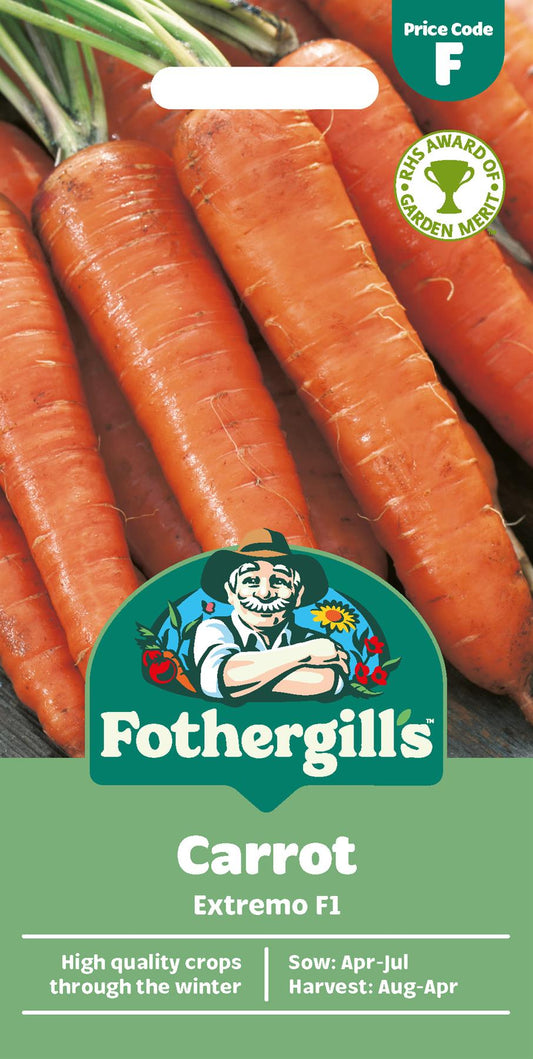 Fothergills Carrot Extremo F1 Seeds