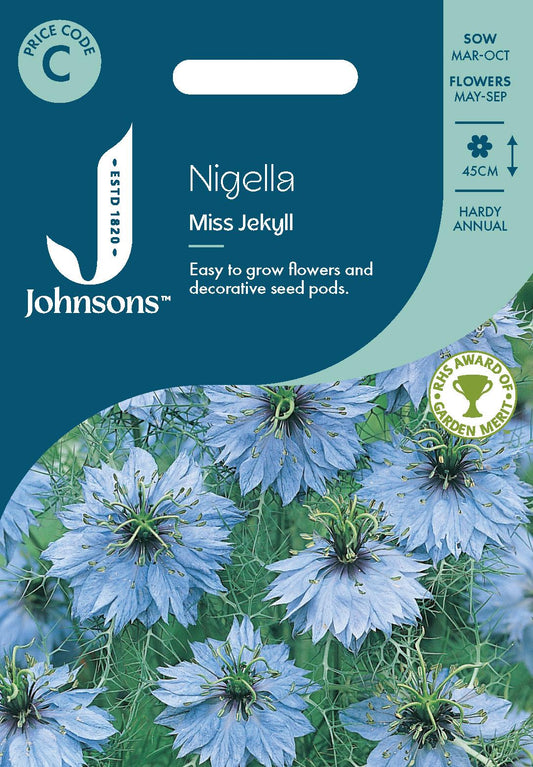 Johnsons - Nigella Miss Jekyll - 700 Seeds