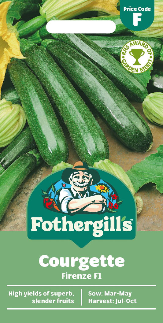 Fothergills Courgette Firenze F1 Seeds