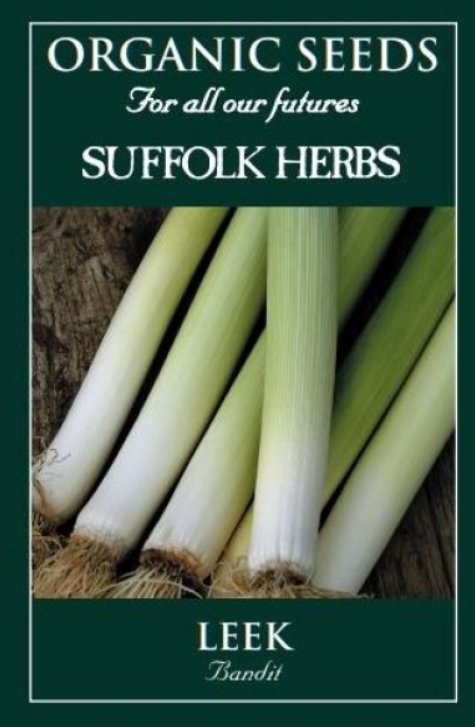 Suffolk Herbs Organic Leek Bandit Seeds