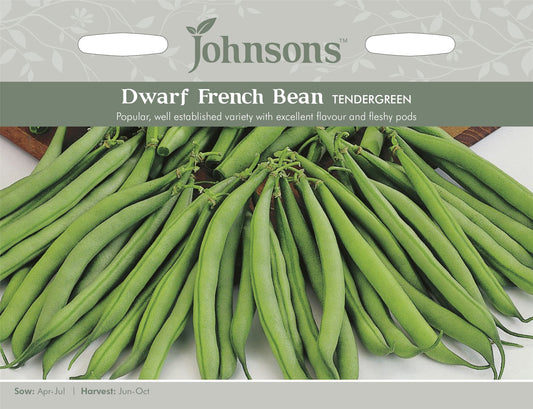 Johnsons Dwarf Bean Tendergreen 125 Seeds