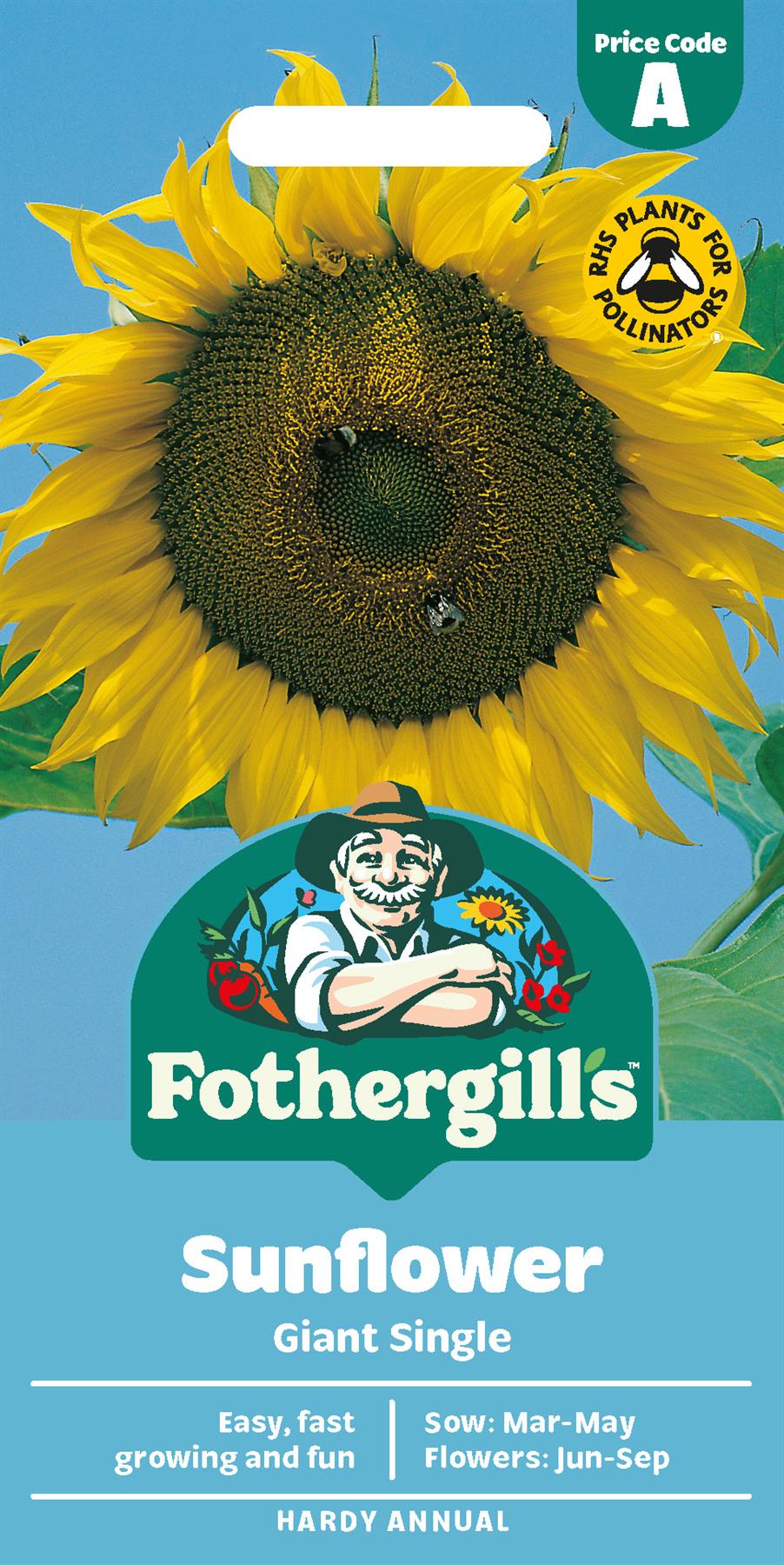 Fothergills Sunflower Giant Single Seeds