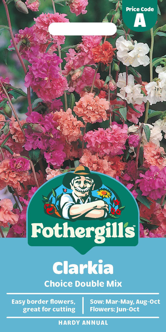 Fothergills Clarkia Choice Double Mix Seeds
