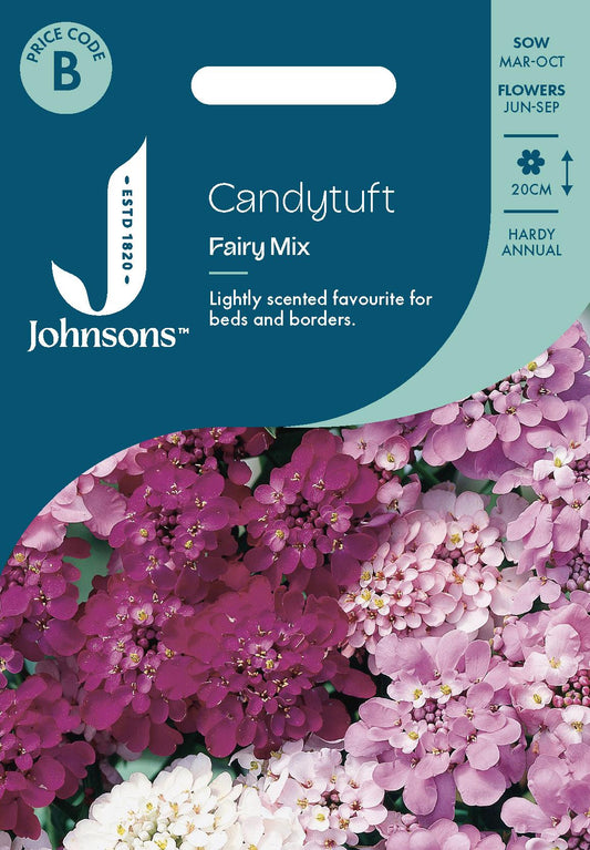Johnsons - Candytuft Fairy Mix - 500 Seeds