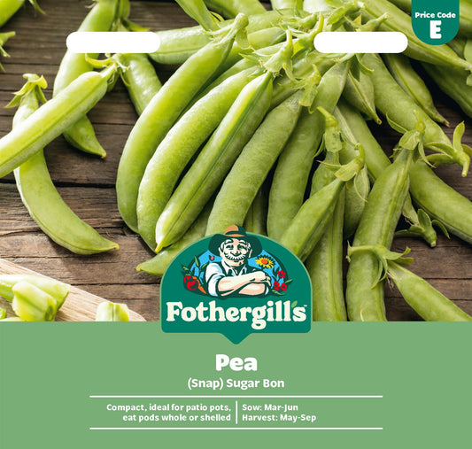 Fothergills Pea (Snap) Sugar Bon Seeds