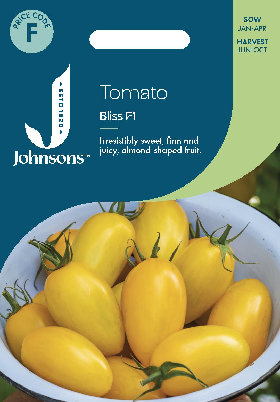 Johnsons - Tomato Bliss F1 - 10 Seeds