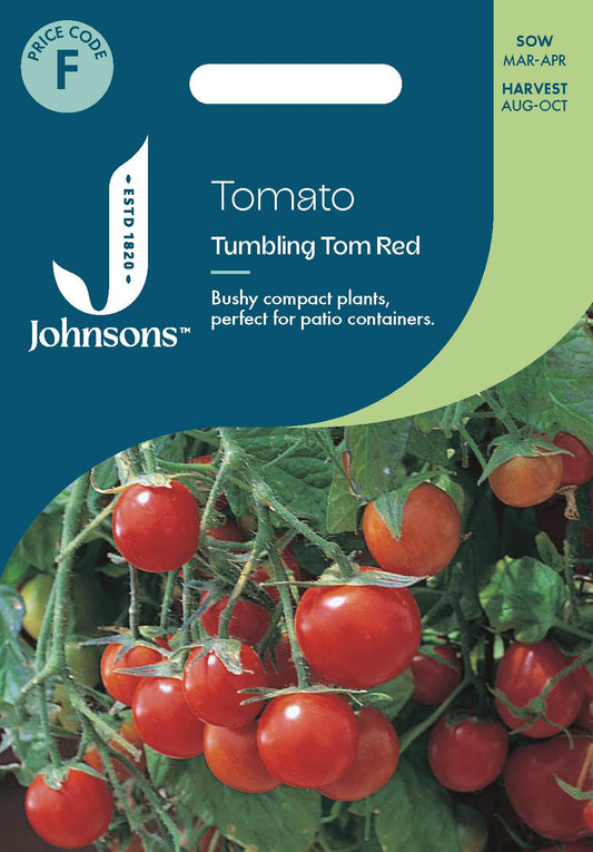 Johnsons - Tomato Tumbling Tom Red - 10 Seeds