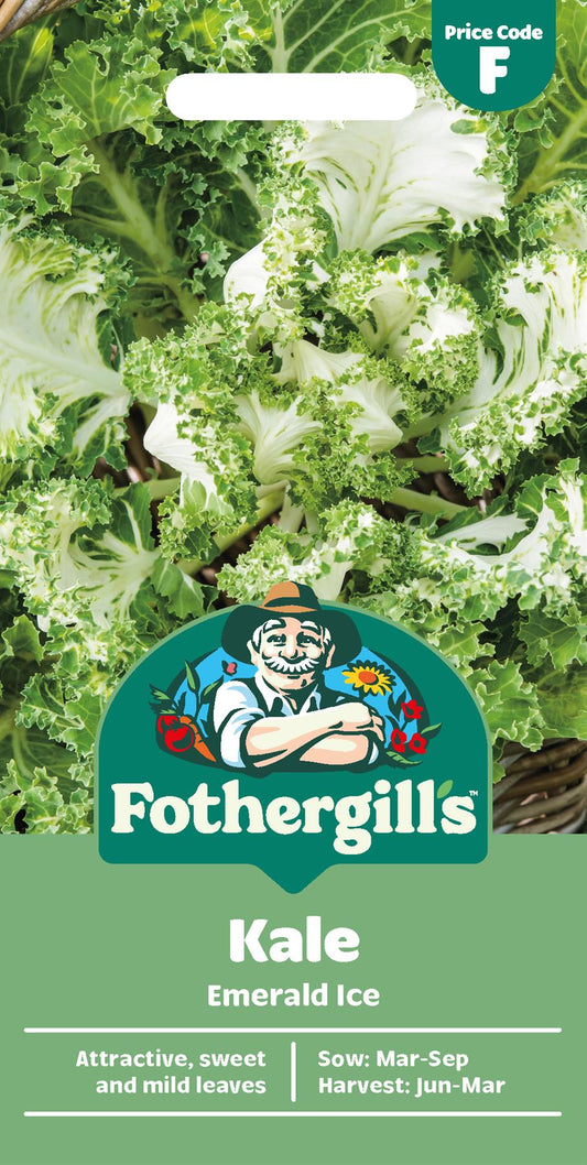 Fothergills Kale Emerald Ice Seeds