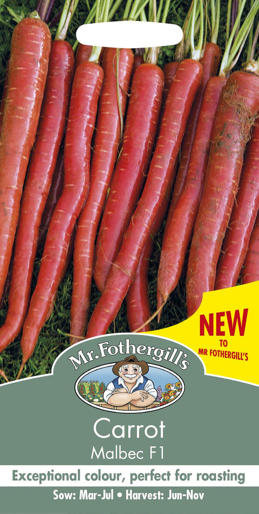 Mr Fothergills Carrot Malbec F1 - 350 Seeds