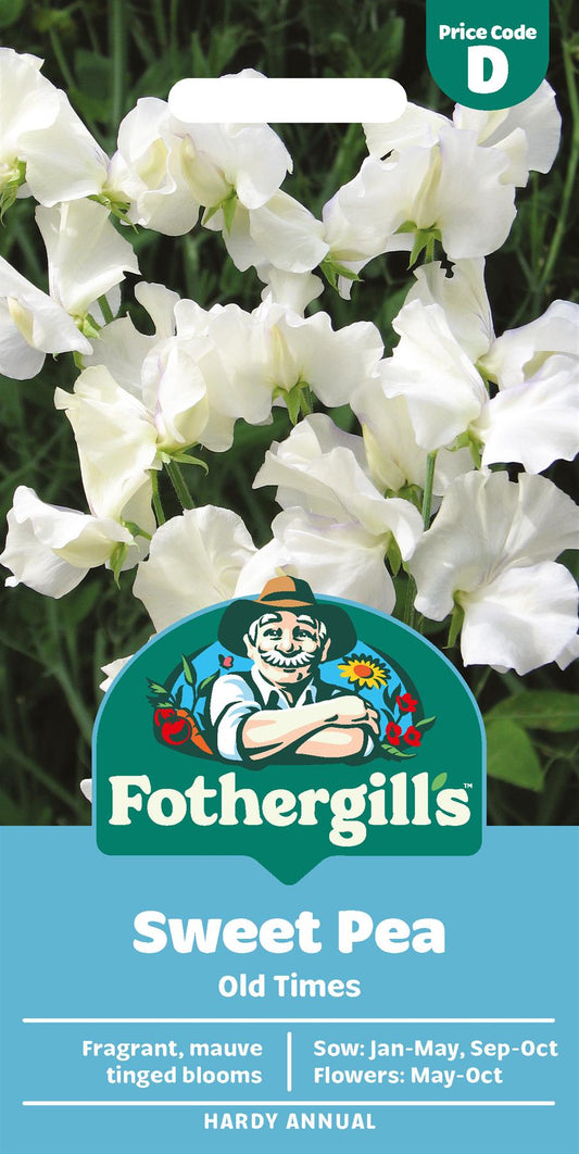 Fothergills Sweet Pea Old Times Seeds