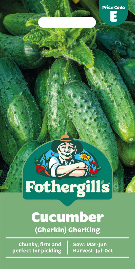 Fothergills Cucumber (Gherkin) Gherking Seeds