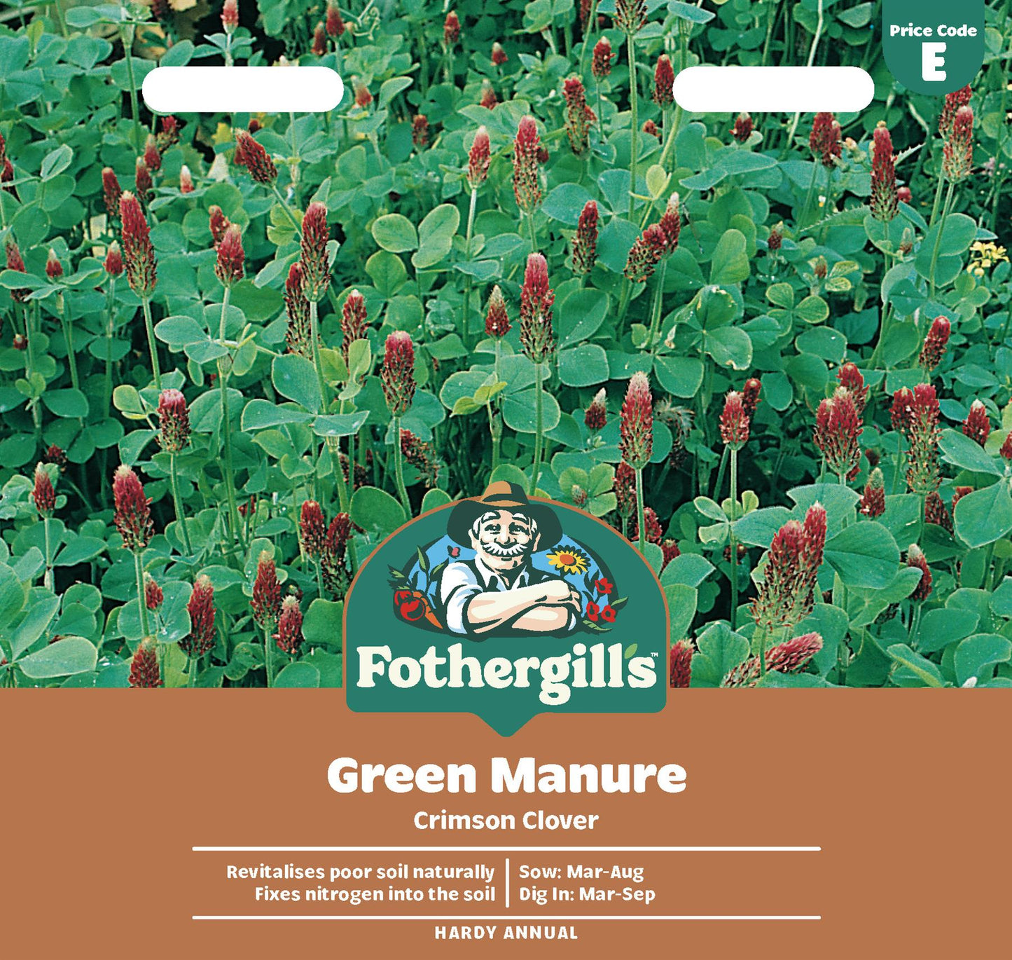 Fothergills Green Manure Crimson Clover Seeds