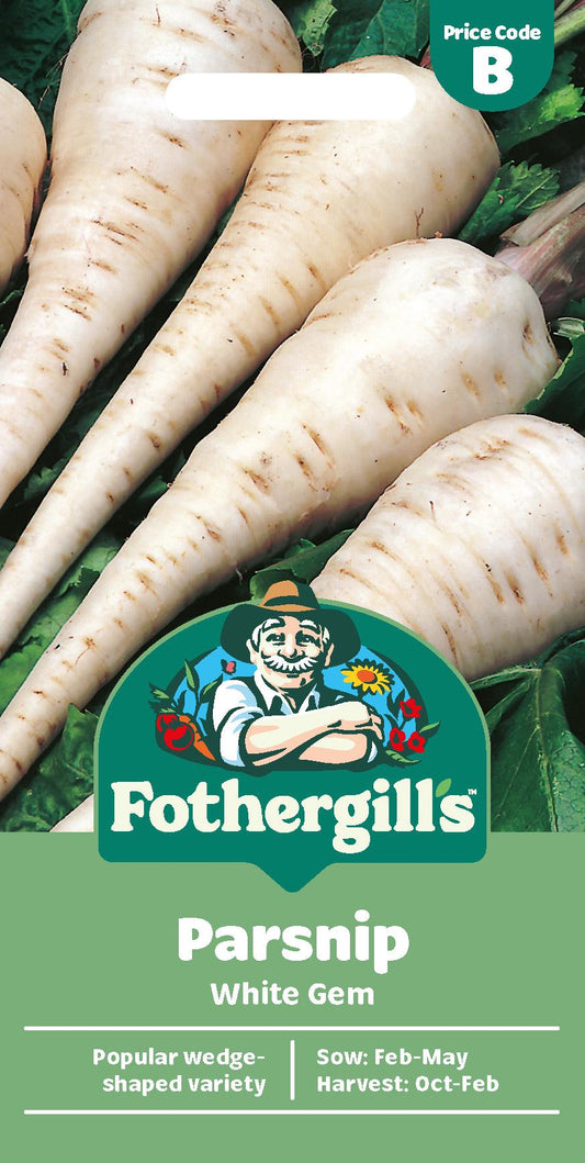 Fothergills Parsnip White Gem Seeds