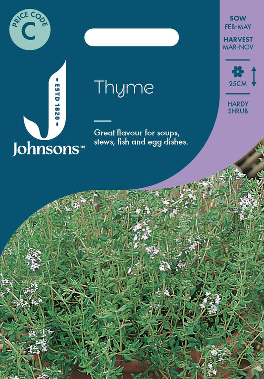 Johnsons - Herb - Thyme - 500 Seeds