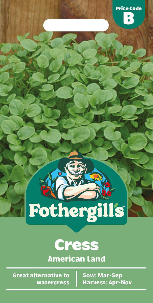 Fothergills Cress American Land Seeds