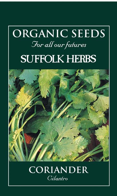 Suffolk Herbs Coriander Cilantro 120 Seeds