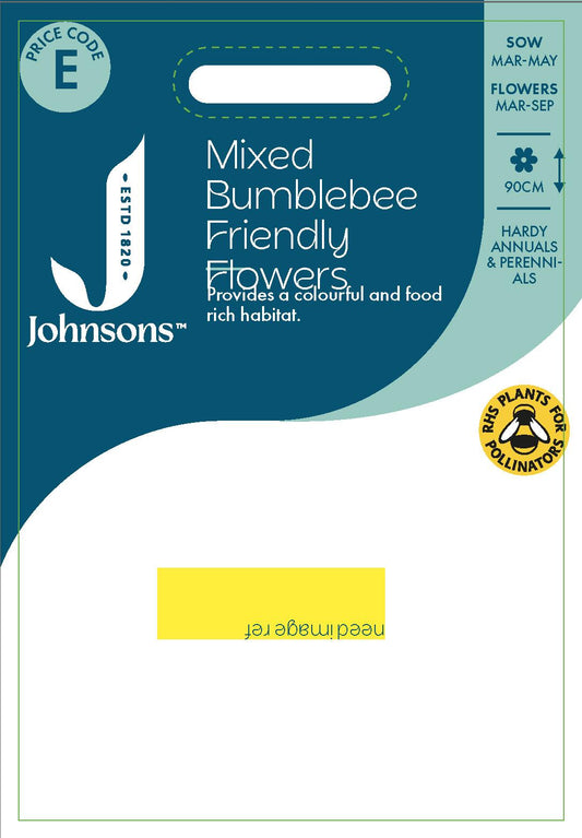 Johnsons - Mixed Bumblebee Friendly Flowers - 1 Seeds