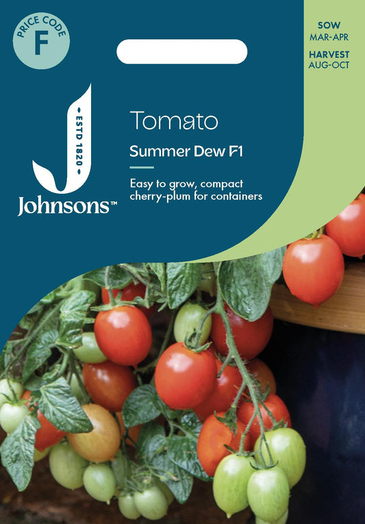 Johnsons - Tomato Summer Dew F1 - 10 Seeds