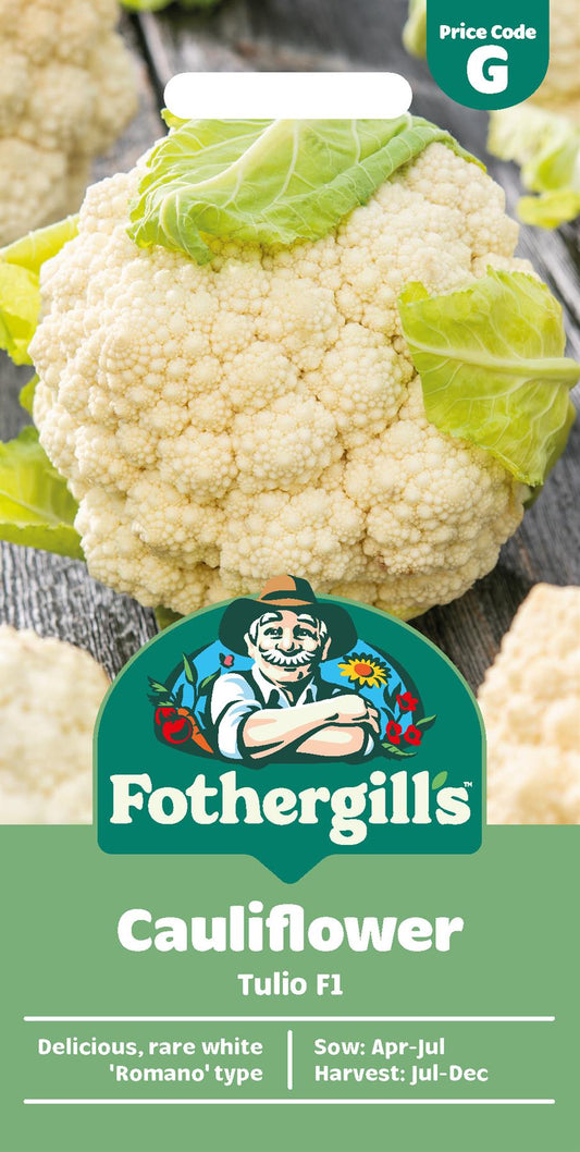 Fothergills Cauliflower Tulio F1 Seeds