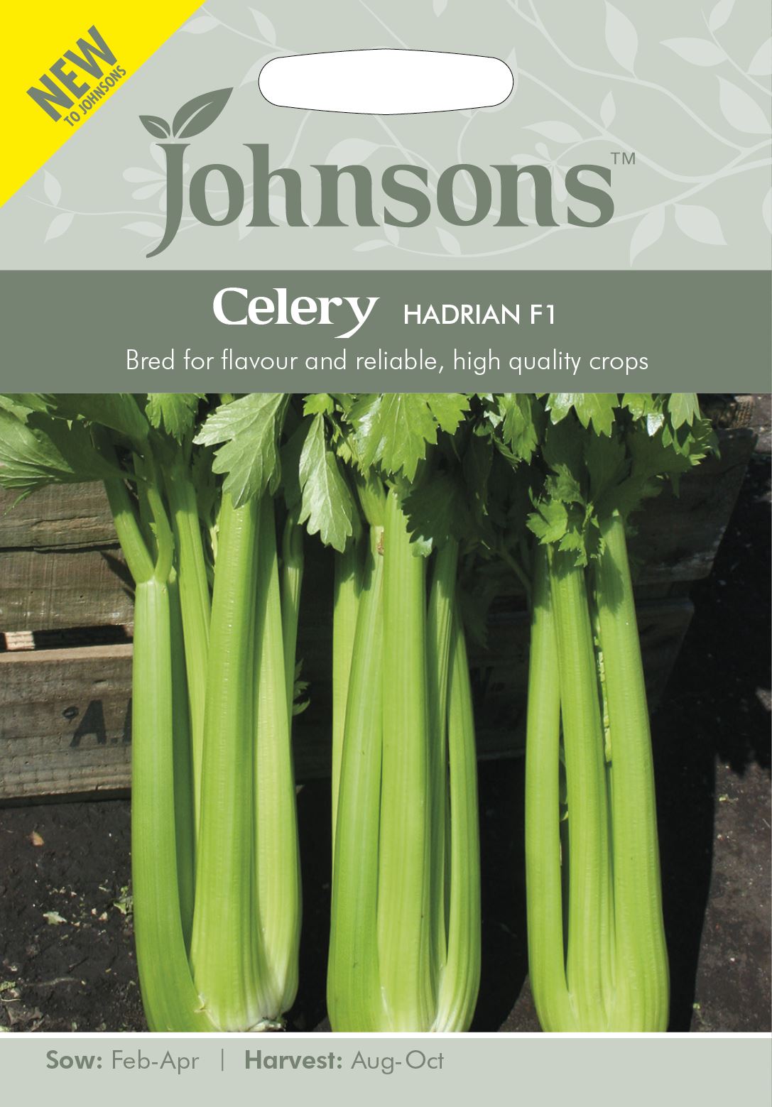 Johnsons Celery Hadrian F1 - 200 Seeds