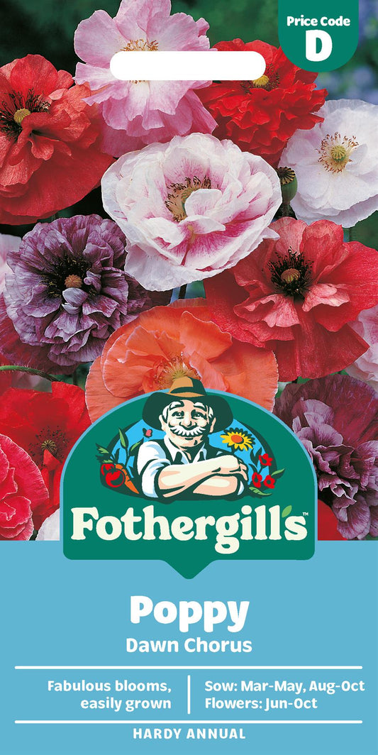 Fothergills Poppy Dawn Chorus Seeds