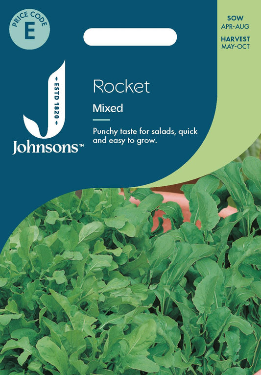 Johnsons - Rocket Mixed - 500 Seeds