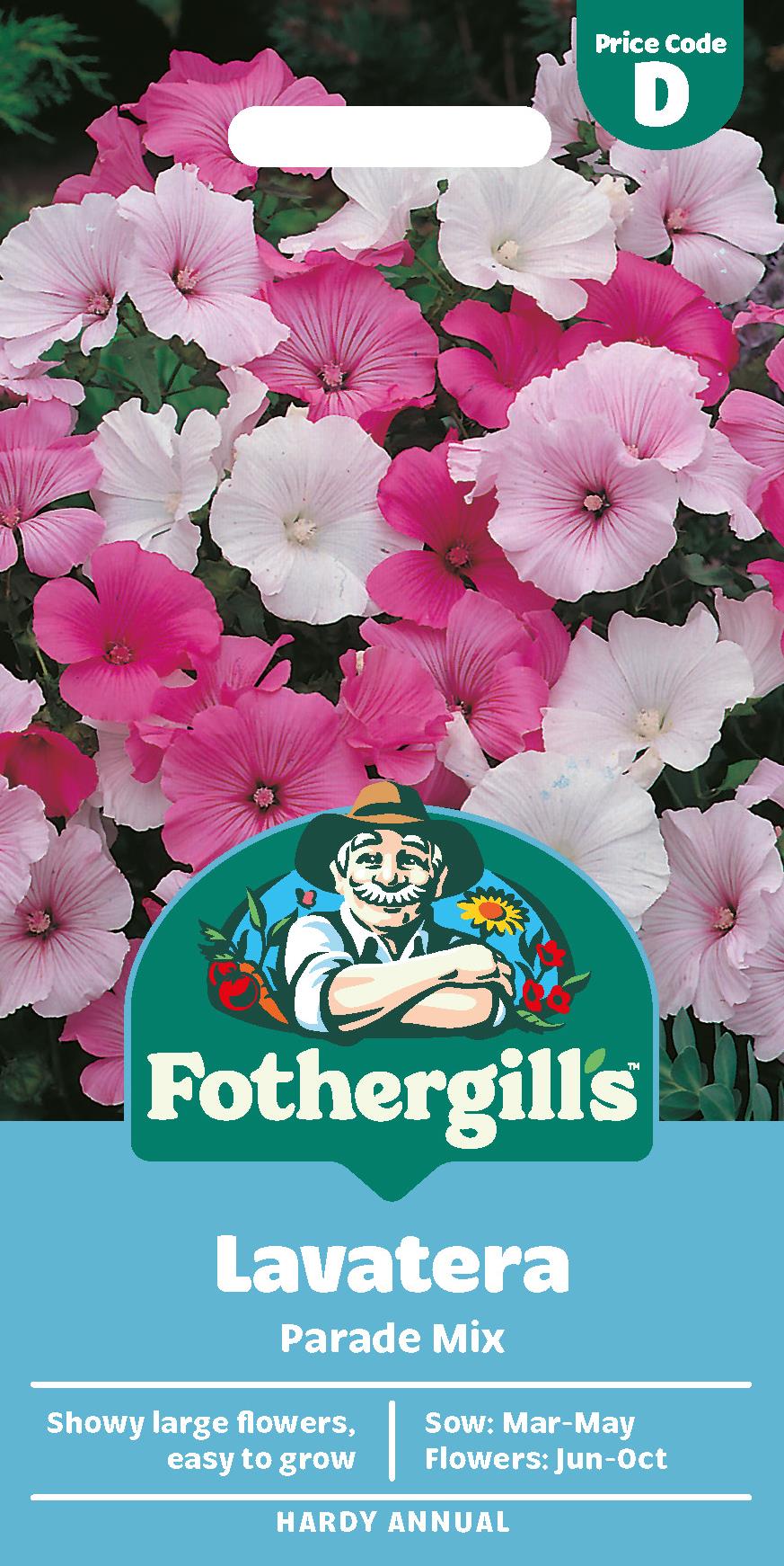 Fothergills Lavatera Parade Mix Seeds