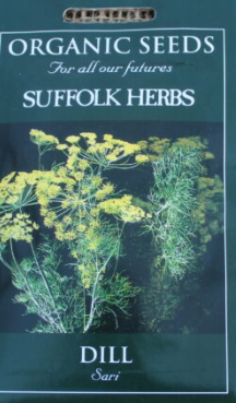 Suffolk Herbs Organic Herb Dill Sari 200 seeds