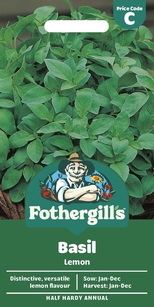 Fothergills Herb Basil Lemon Seeds