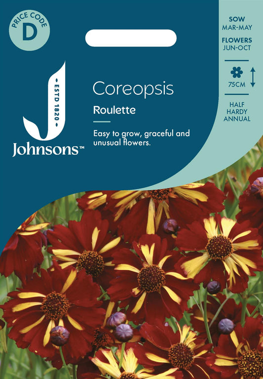 Johnsons - Coreopsis Roulette - 300 Seeds