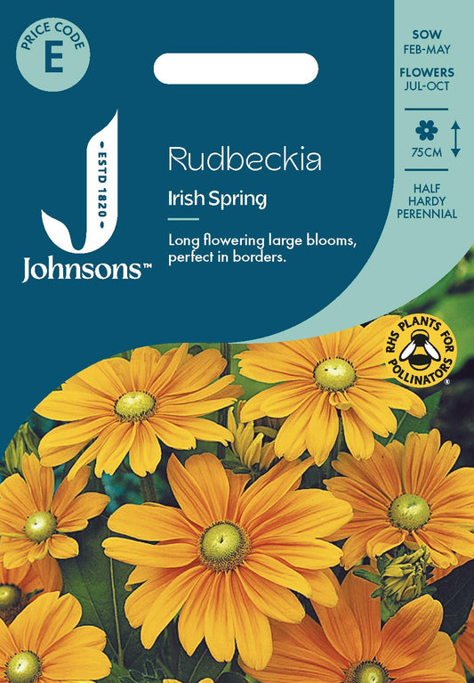 Johnsons - Rudbeckia Irish Spring - 50 Seeds