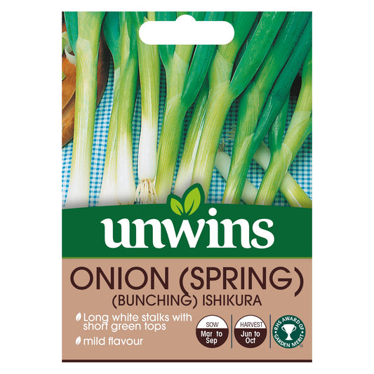 Unwins Vegetable Spring onion Ishikura - 250 Seeds