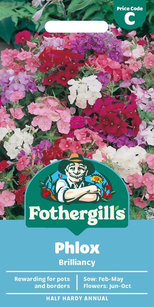 Fothergills Phlox Brilliancy Seeds