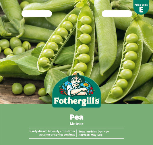 Fothergills Pea Meteor Seeds