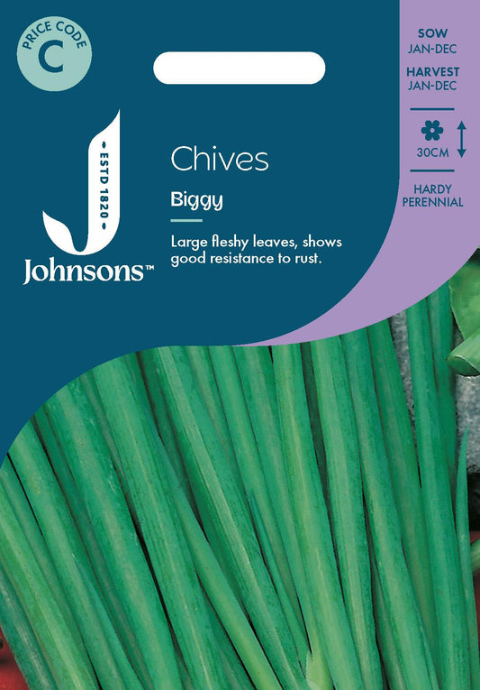Johnsons - Herb - Chives Biggy - 750 Seeds