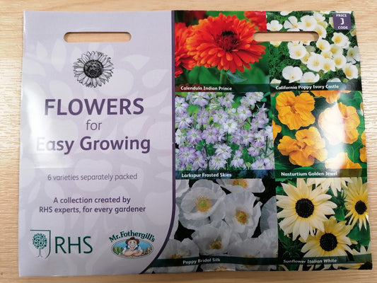 Mr Fothergills RHS Flowers For Easy Growing Collection - Seeds