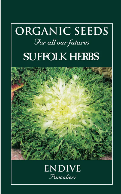 Suffolk Herbs Organic Endive Pancalieri 250 Seeds