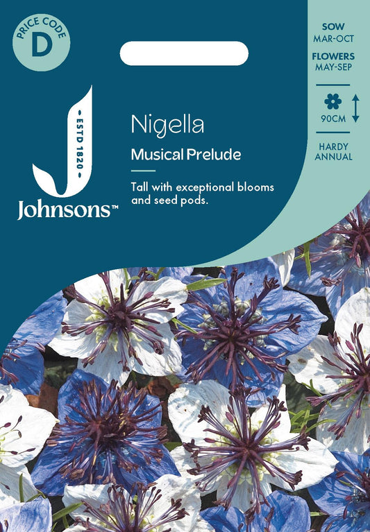 Johnsons - Nigella Musical Prelude - 200 Seeds