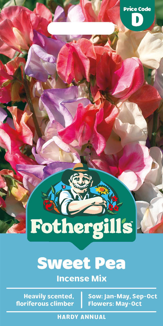 Fothergills Sweet Pea Incense Mix Seeds