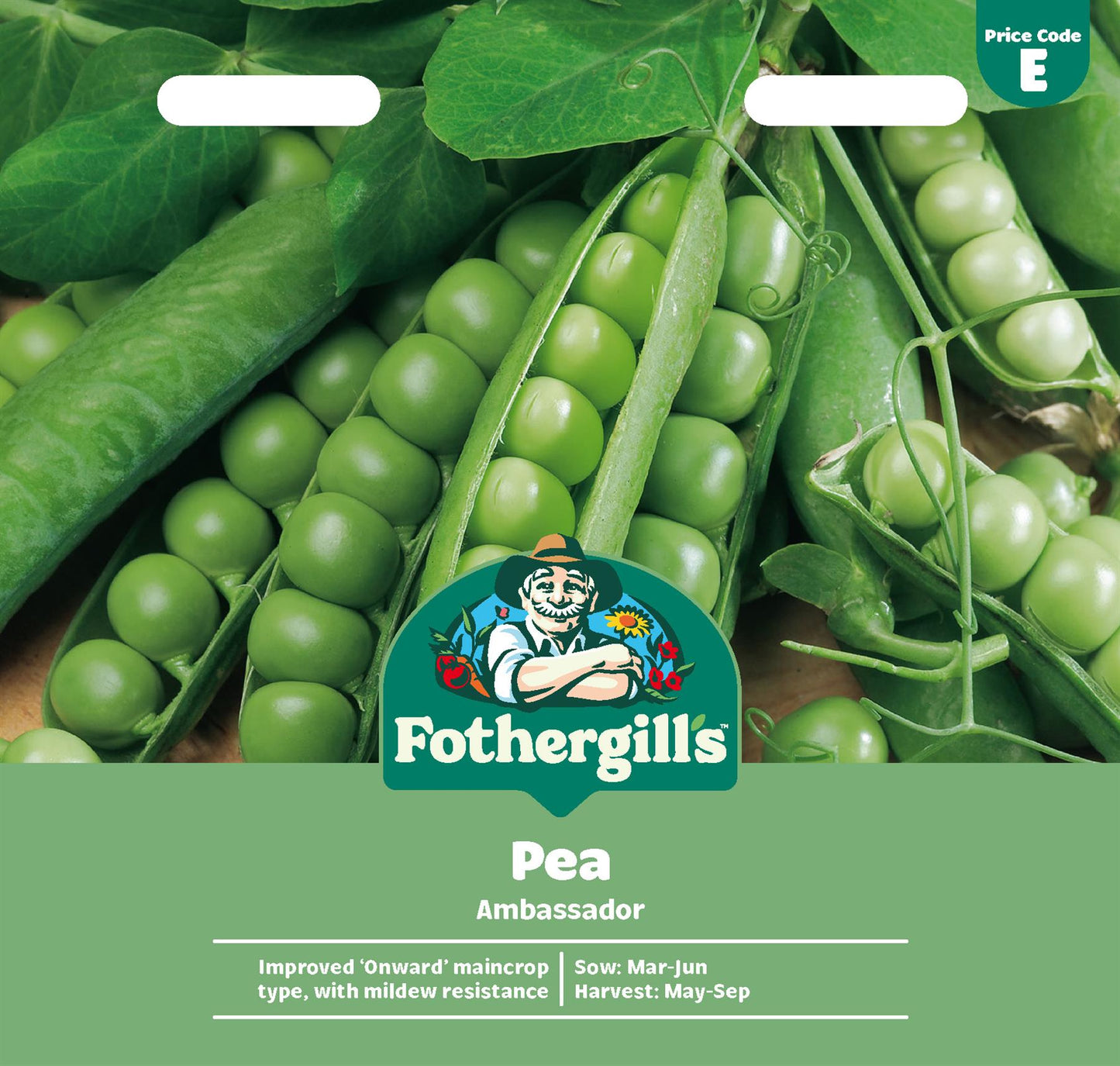 Fothergills Pea Ambassador Seeds