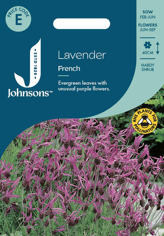Johnsons - Lavender French - 35 Seeds