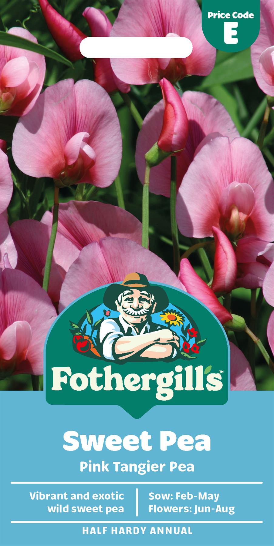 Fothergills Sweet Pea Pink Tangier Pea Seeds