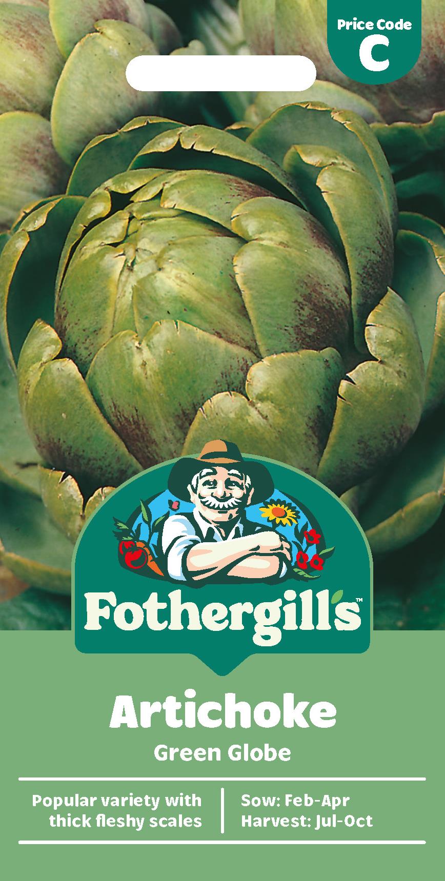 Fothergills Artichoke Green Globe Seeds