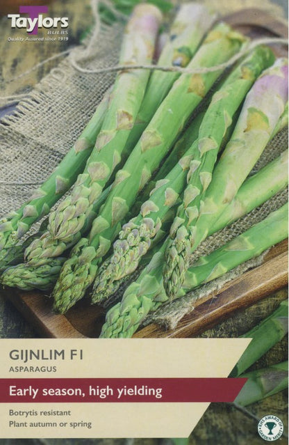 Asparagus Crowns – 2 Crown Packs (Connover’s Colossal, Gijnlim F1, Pacific Purple)